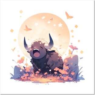 Full Moon Aurochs Posters and Art